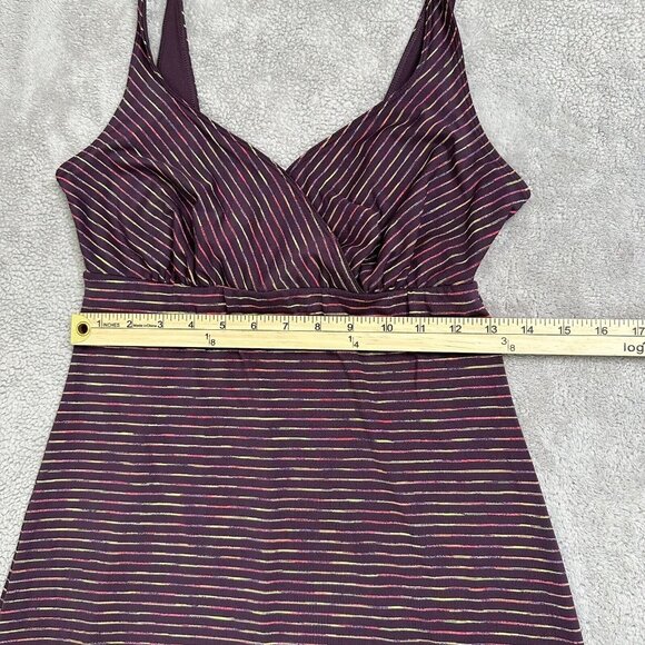 Prana Women's Athleisure Pull Over Empire Tank Dress Stretch Size S Multi Color - Picture 5 of 9